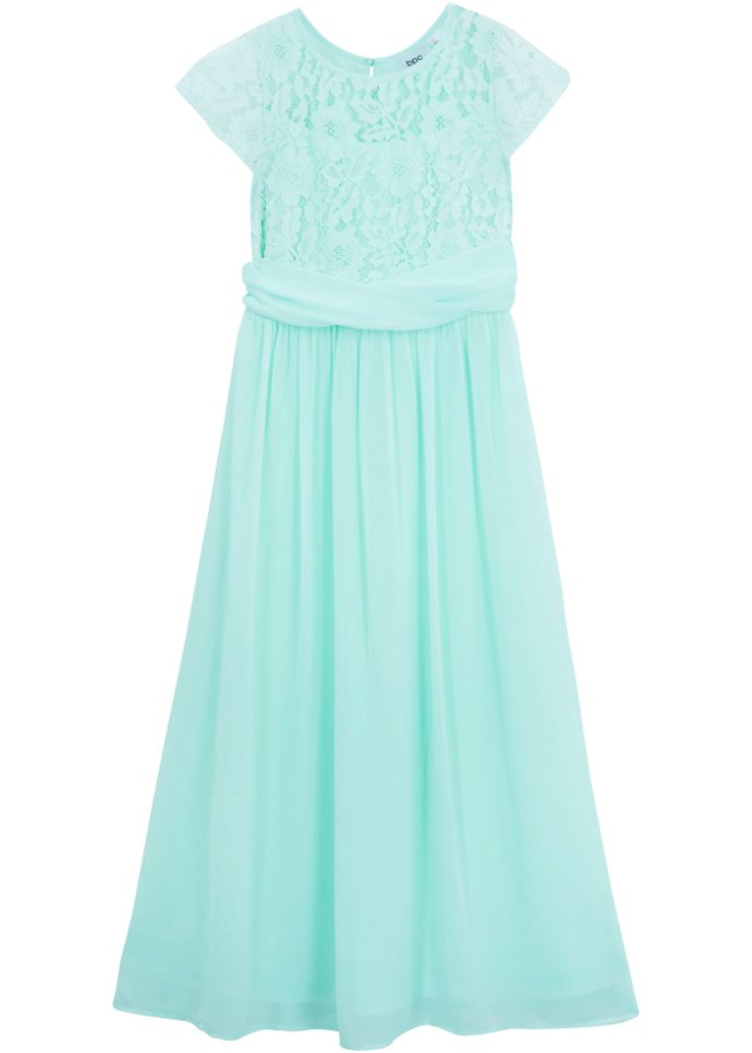 Festliches Mädchen Kleid mit Spitze