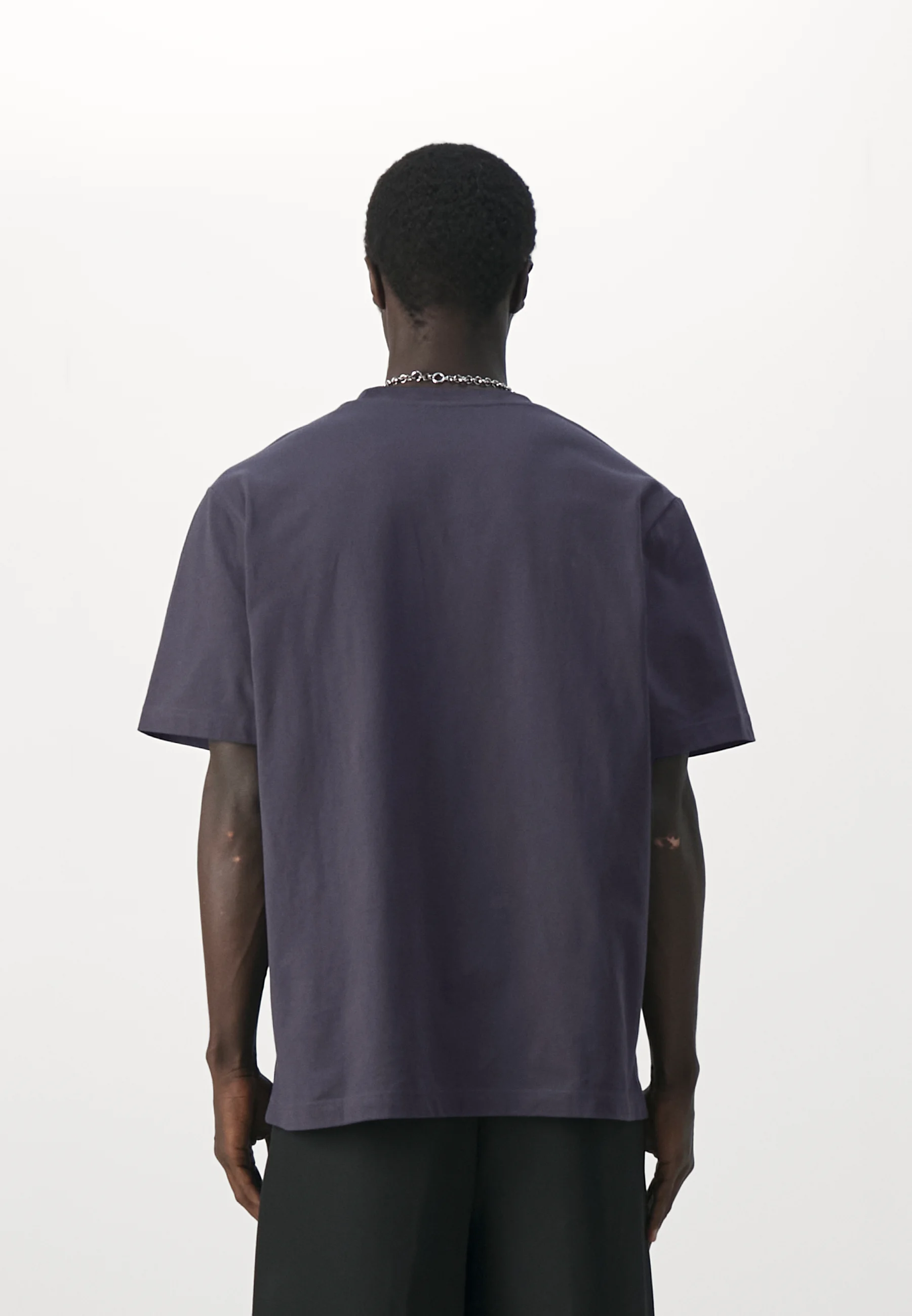 Wood Wood HAIDER STRIPED FACE - Camiseta con estampado