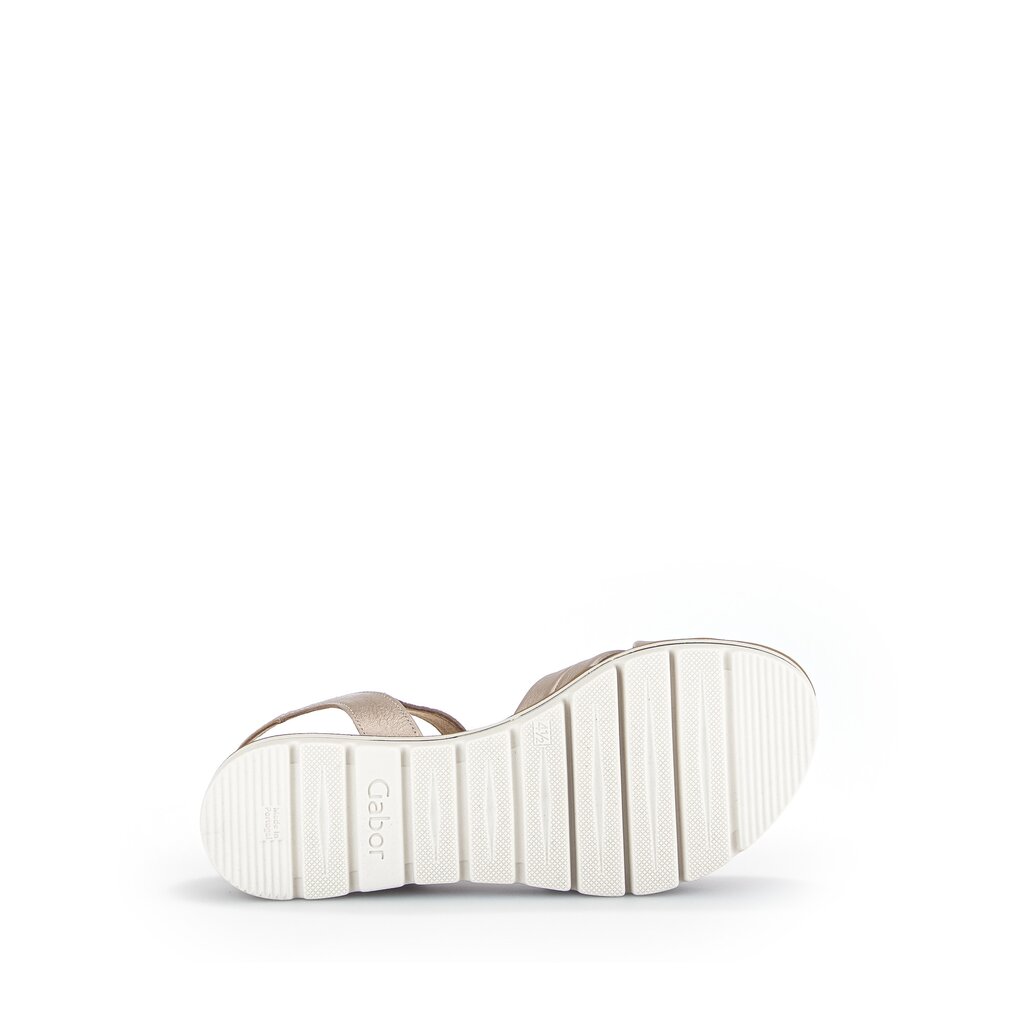 Gabor comfort Keilsandalette gold