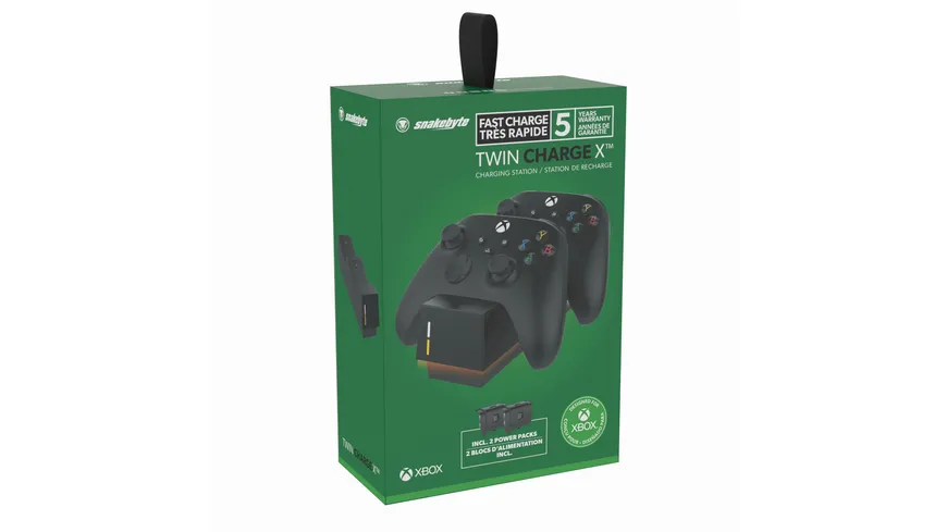 snakebyte XSX Twin Charge X (black)