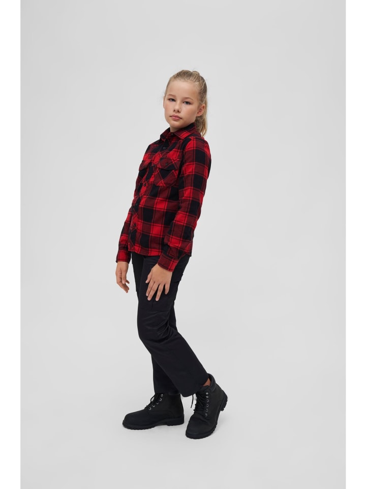 Brandit Brandit Hemden in red/black günstig kaufen