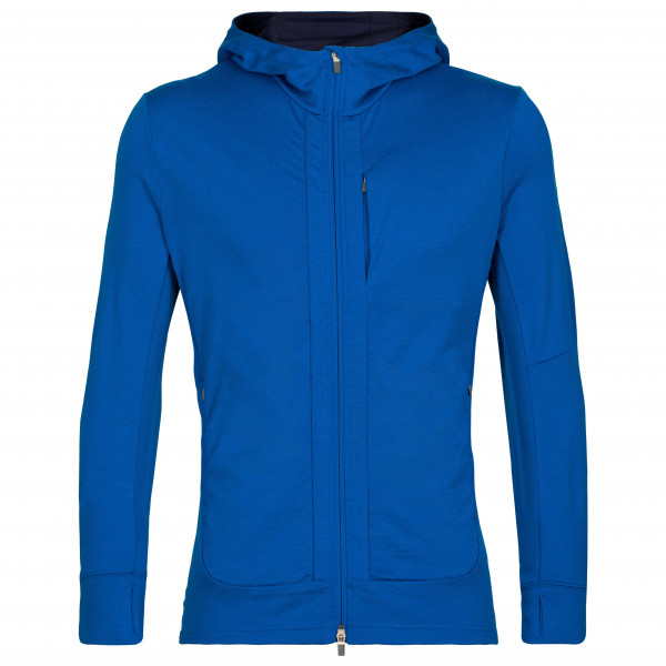 Icebreaker - Quantum III L/S Zip Hood - Merinojacke