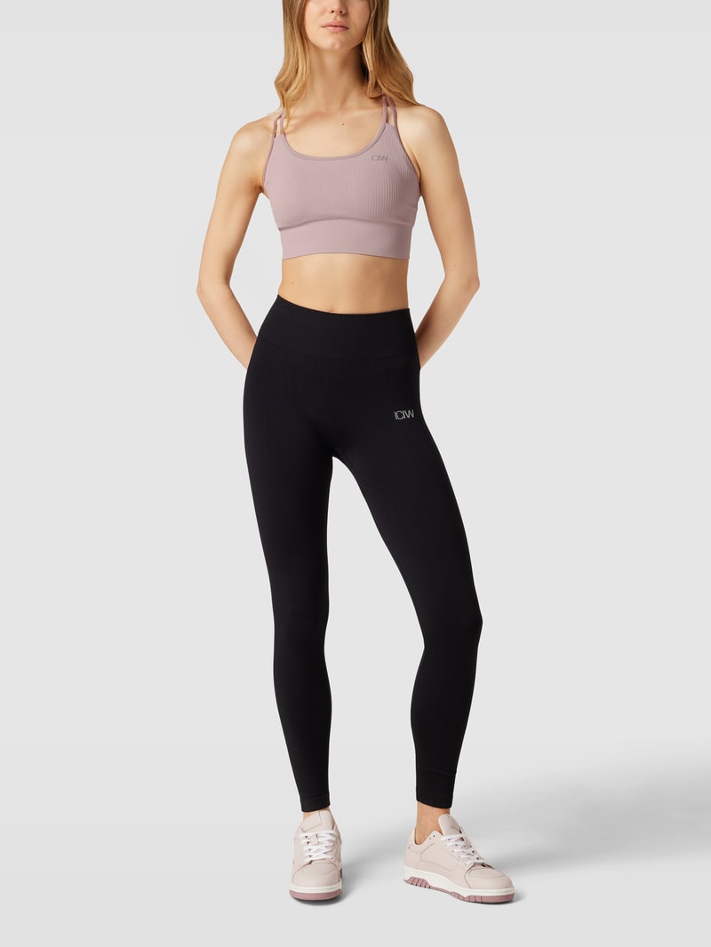 BH mit Label-Print in mauve