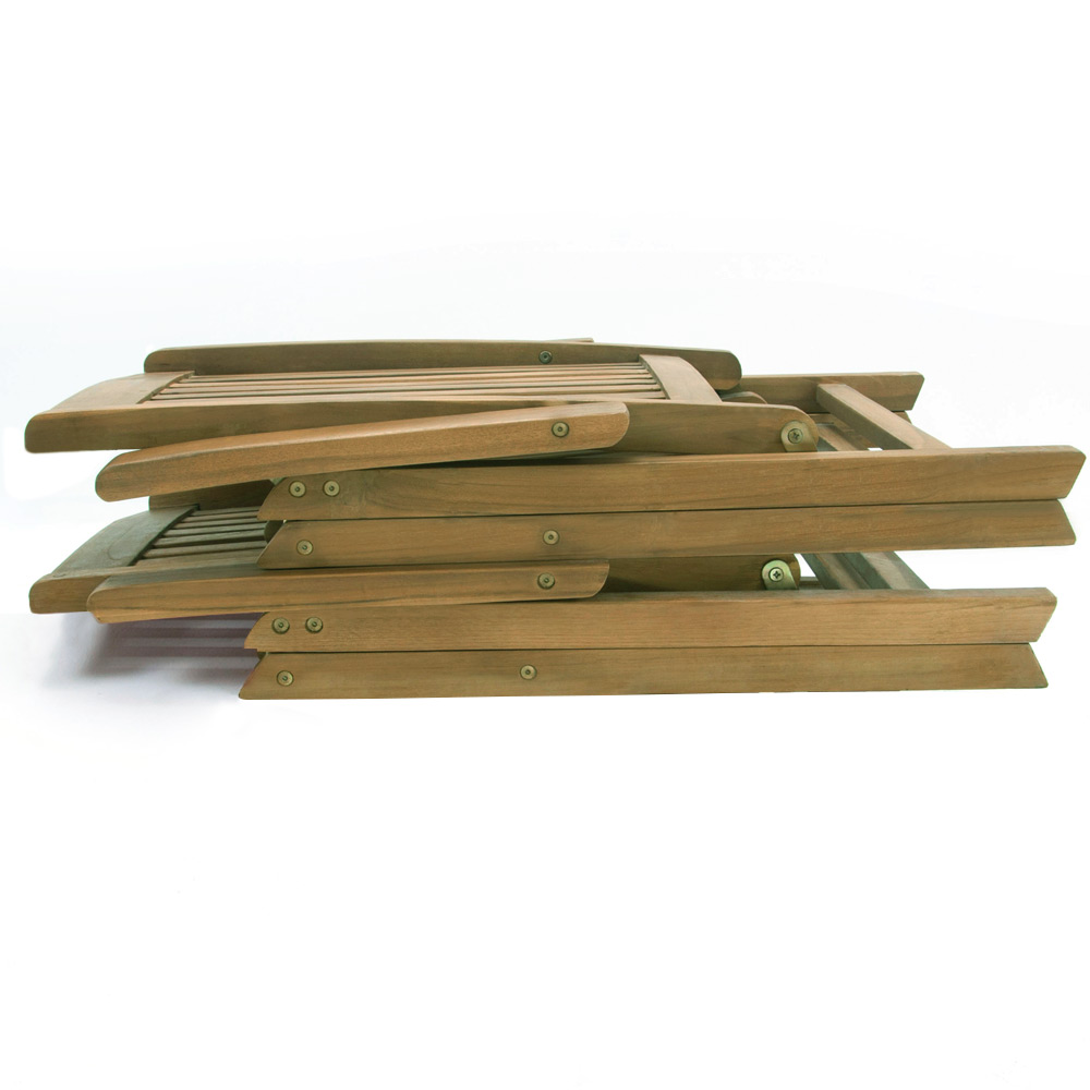Casaria Gartenstuhl Vanamo Eukalyptus Hochlehner 70x55x106cm 2er Set FSC