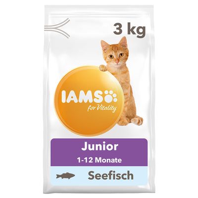 IAMS for Vitality Kitten mit Meeresfisch