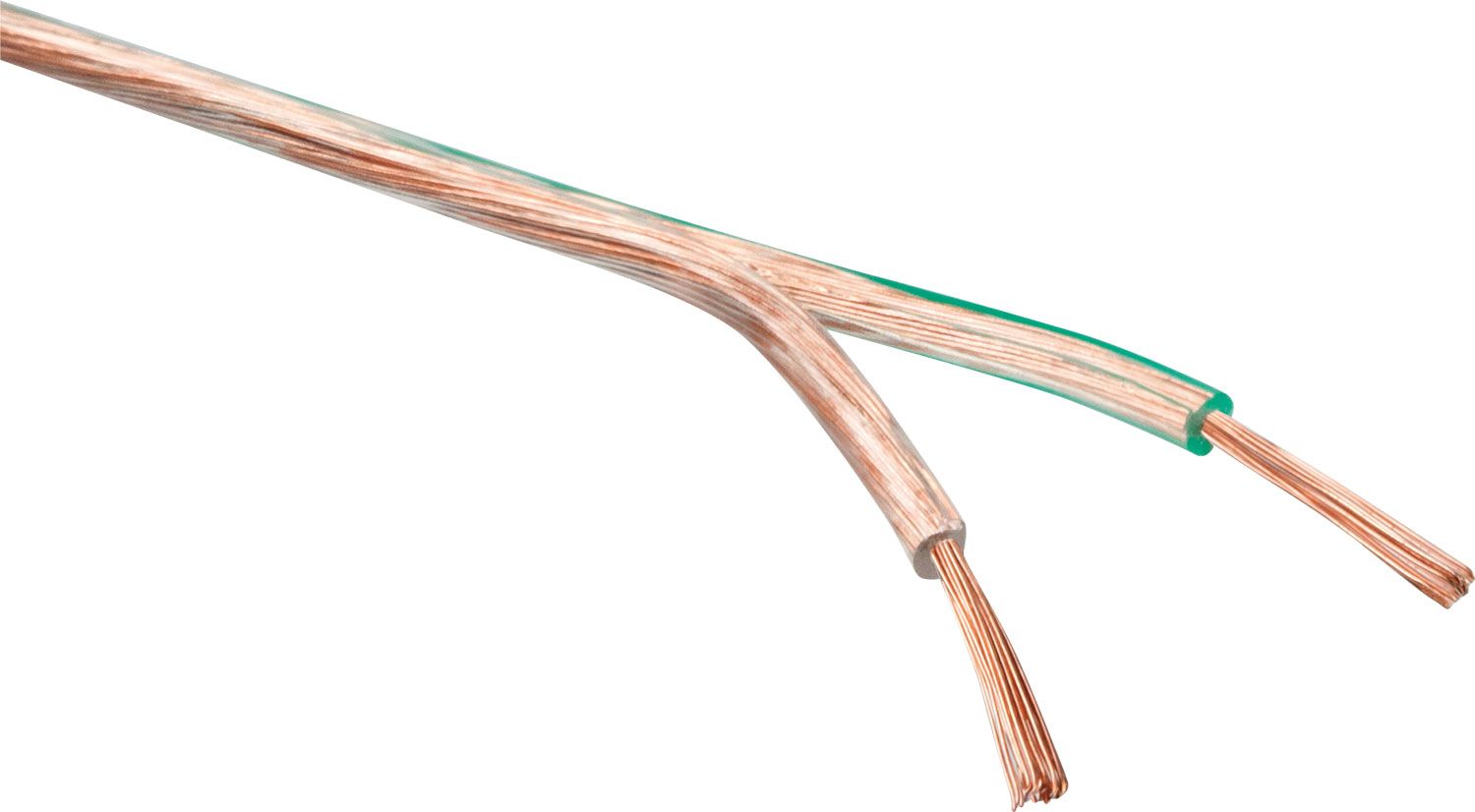 Schwaiger LSK3410 10 Meter 0,75mm Transparentes Lautsprecherkabel