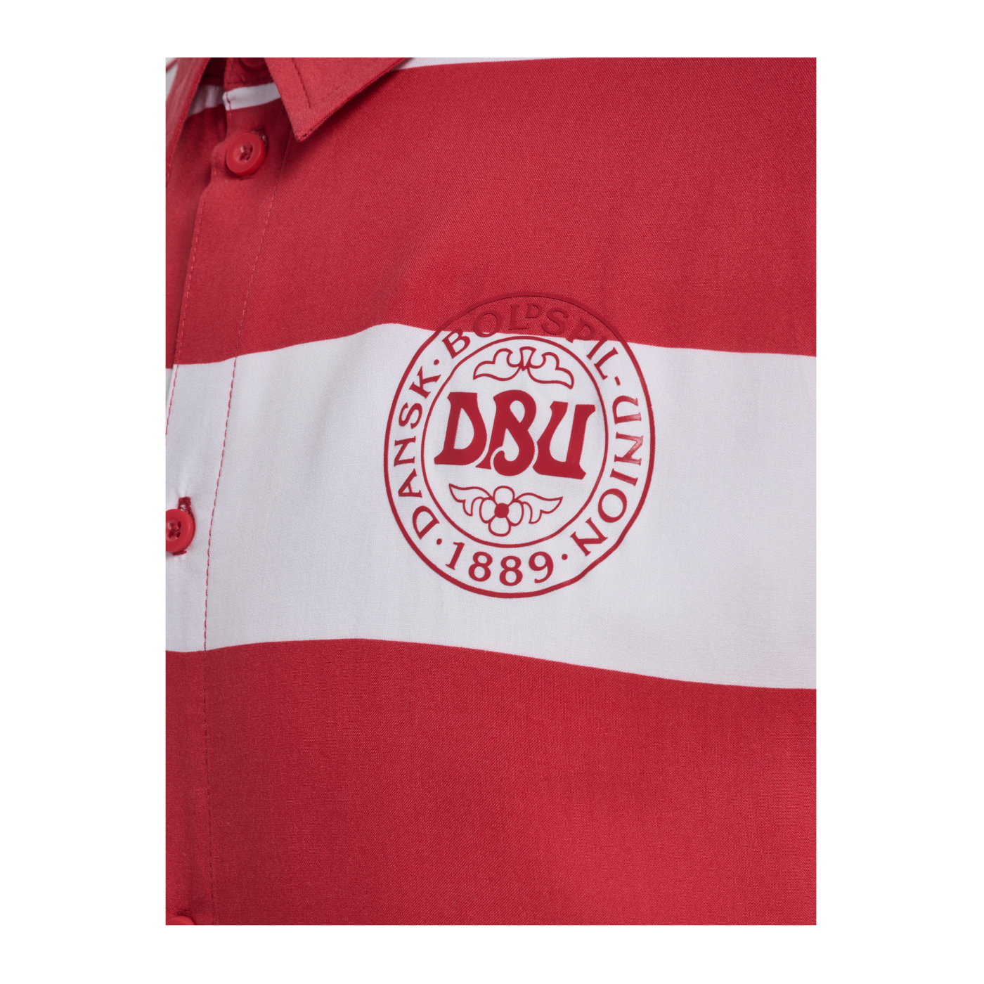 Hummel Dänemark Fan T-Shirt EM 2024 Rot F3681