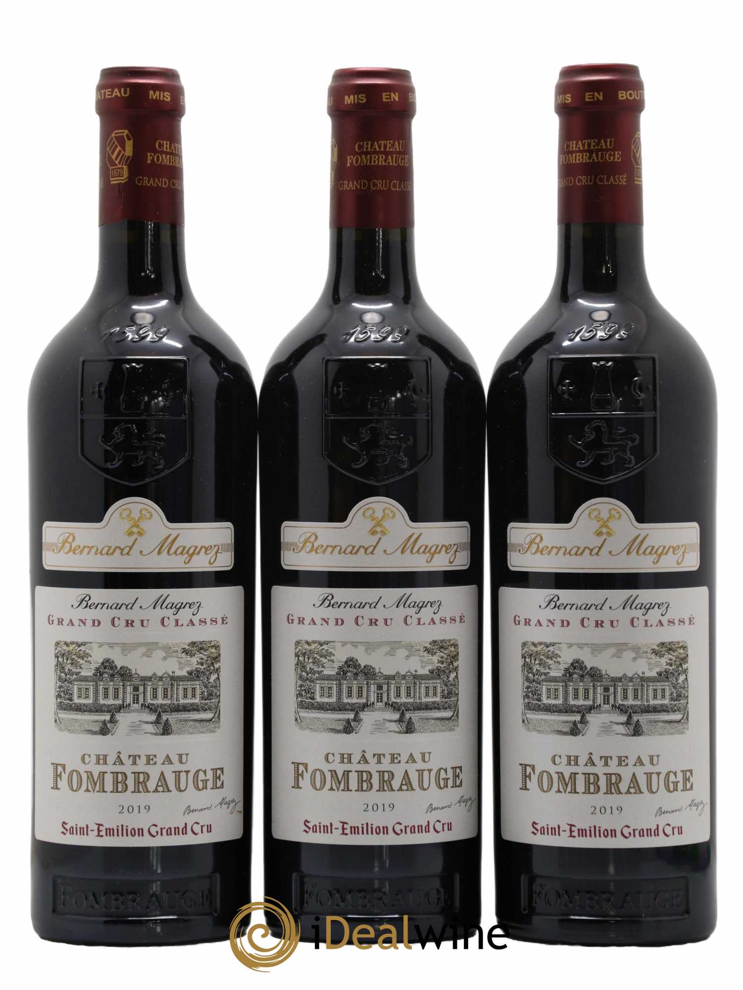 Château Fombrauge Grand Cru Classé  2019 - Lot de 12 Bouteilles