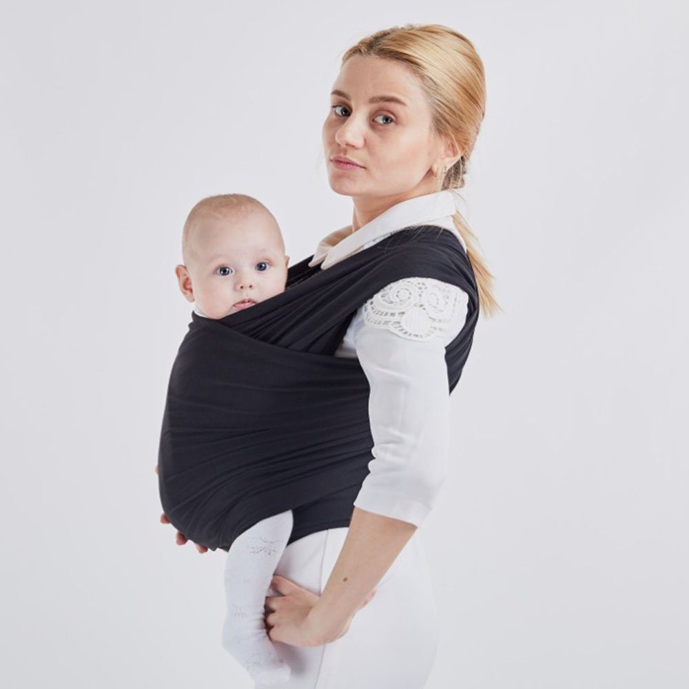 Runxizhou Bauchtrage Tragetuch Baby für Neugeborene bis 22kg,Ergonomische