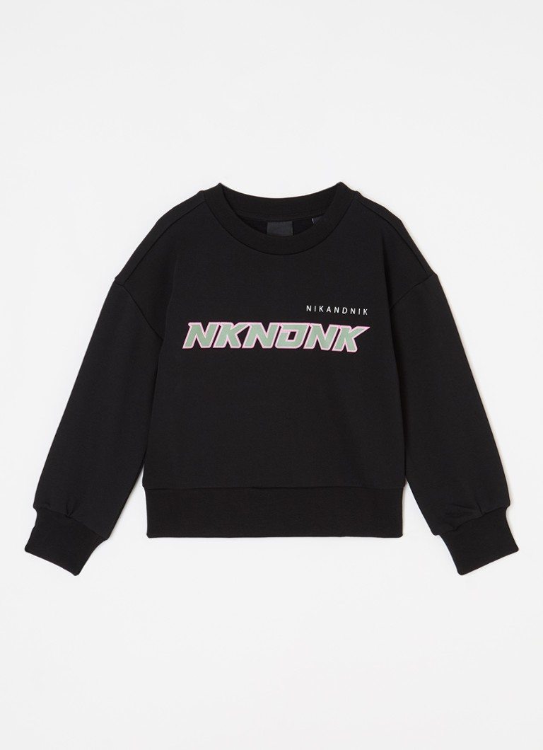Bluza do biegania NIK&NIK z nadrukowanym logo