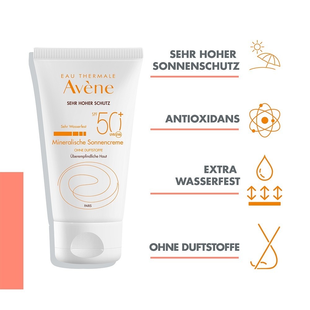 Mineralische Sonnencreme SPF 50+