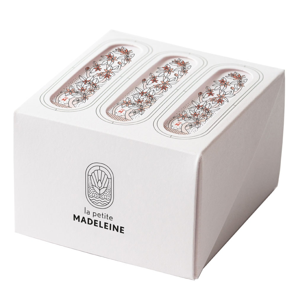 la petite madeleine Néroli des lunes Coffret 3 savons