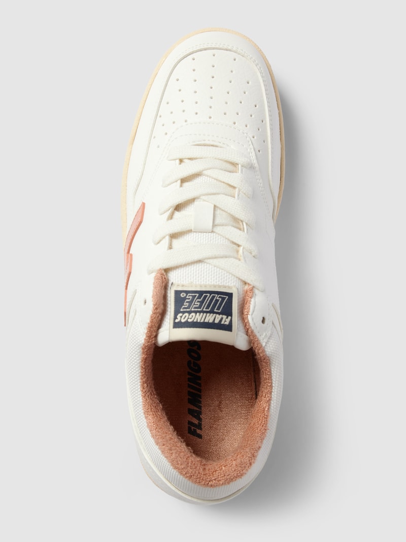 Sneaker mit Label-Details Modell 'Retro 90s' in orange