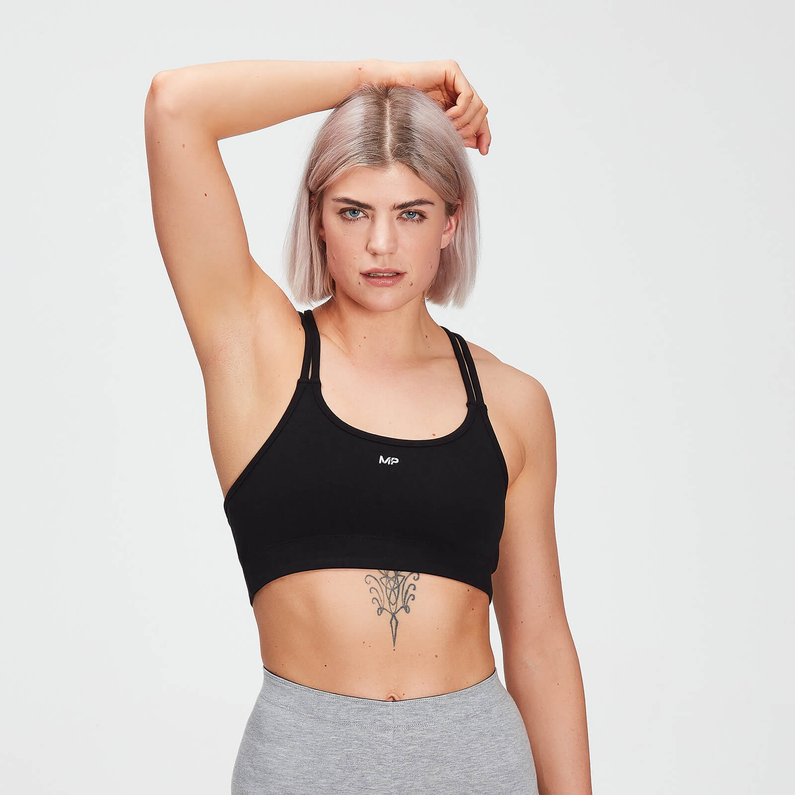 Brassière en jersey MP pour femmes – Noir
