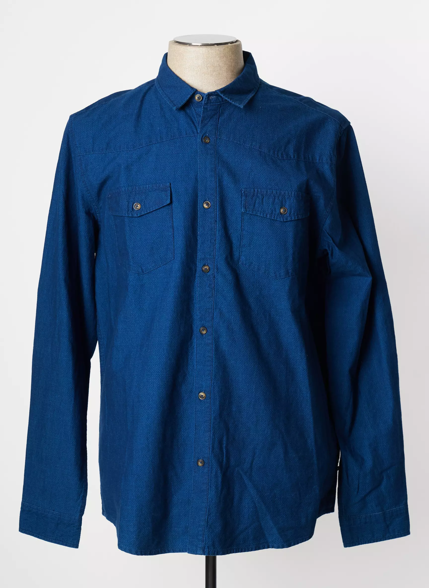Bonobo Manches Longues Homme couleur bleu