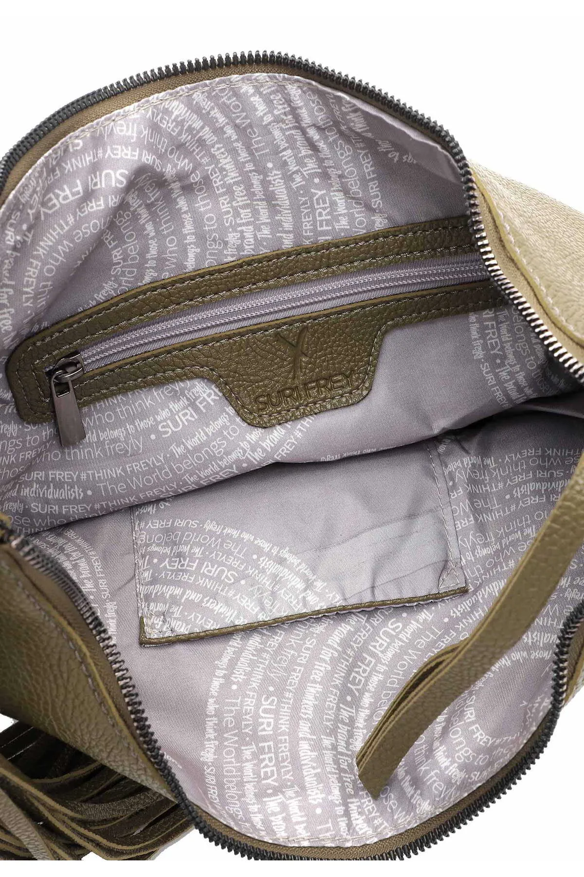 SURI FREY  Handtasche - Grün - Unifarben