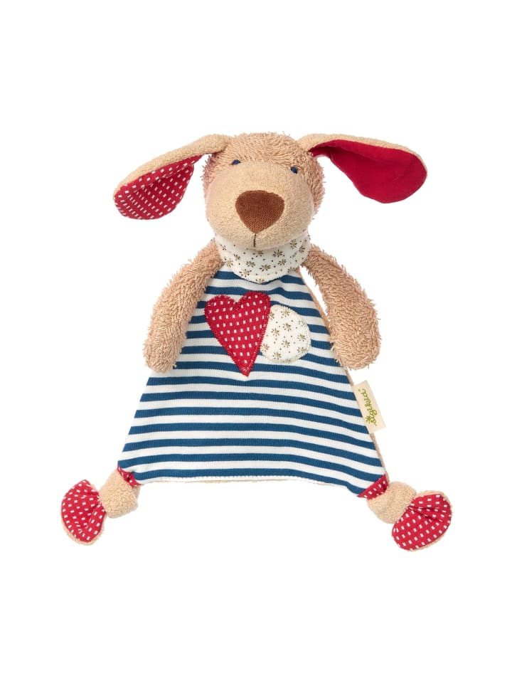 Sigikid Schnuffeltuch Natural Stripes Green in beige günstig kaufen onesize