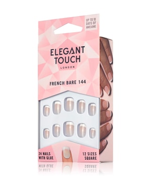 Elegant Touch French Nails 144 XS - Bare Kunstnägel-1 Stk