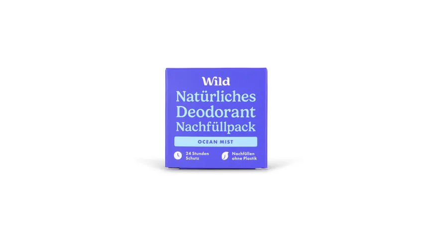 Wild Deodorant Ocean Mist Nachfüllung 40 g