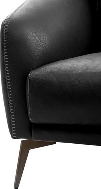 Places of Style Sessel Williston, auch in Echtleder, stabiles Untergestell