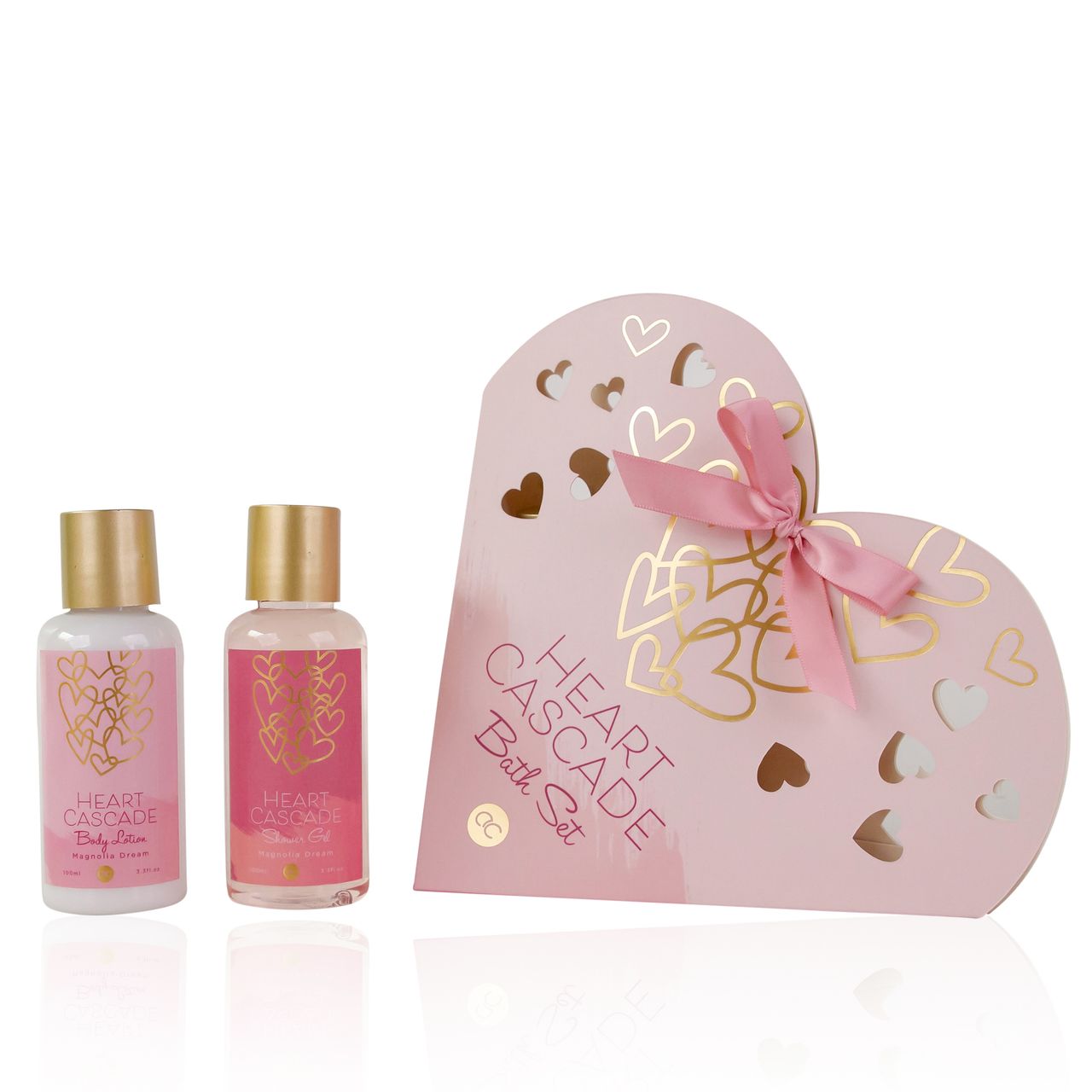 accentra Badeset HEART CASCADE in Geschenkbox