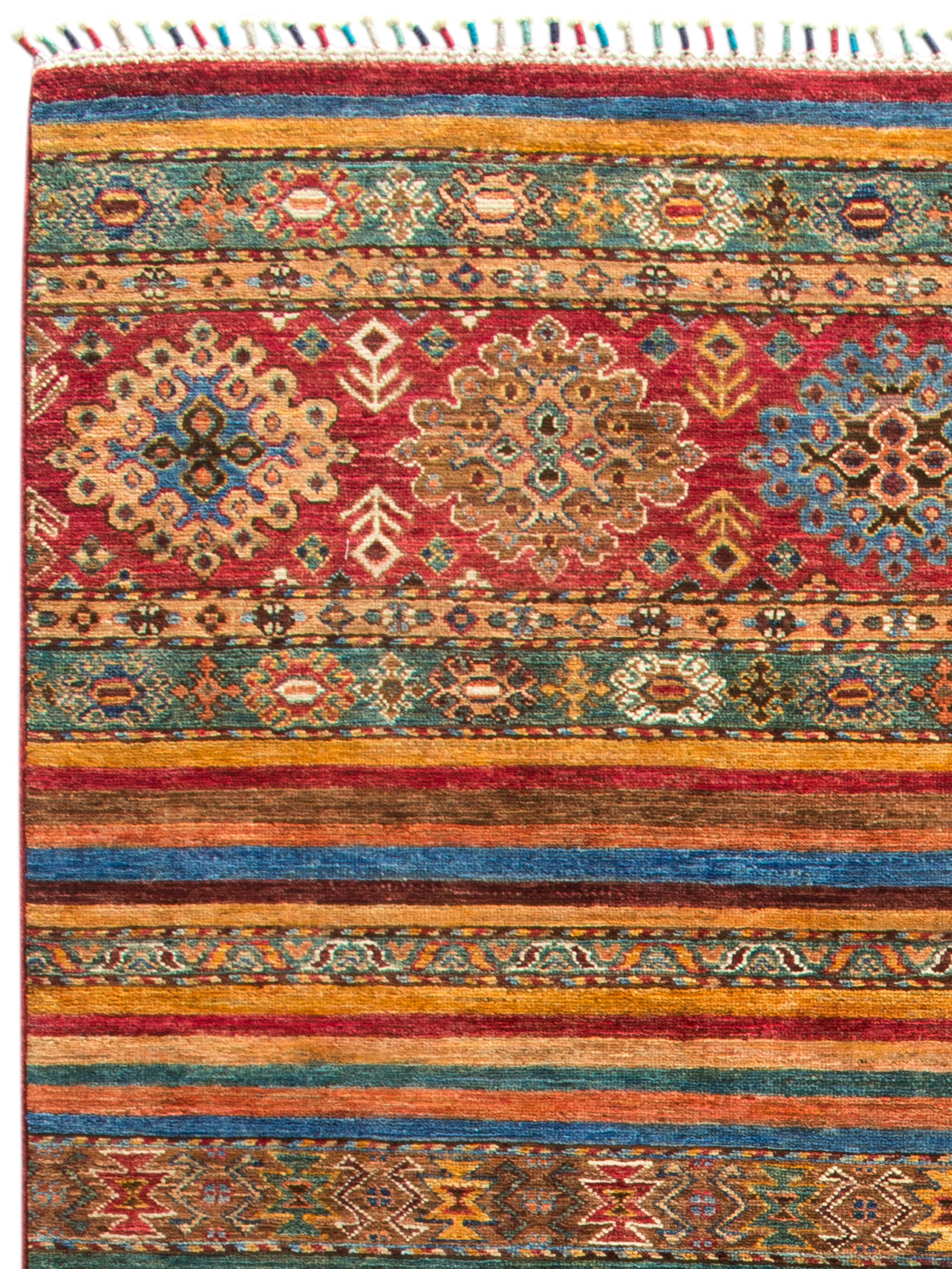 Chobi Schal ca. 253 x 300 cm, Unikat / Einzelstück