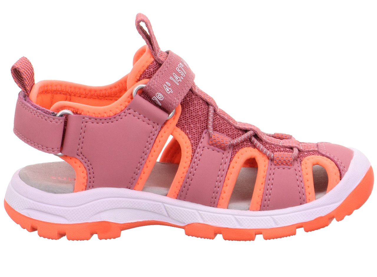 TORNADO LIGHT - Pink/OrangeSandale mit Klettverschluss