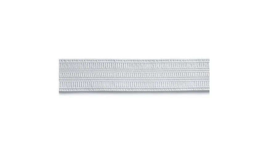 Prym Elastic-Gummi 12 mm weiß 2 m