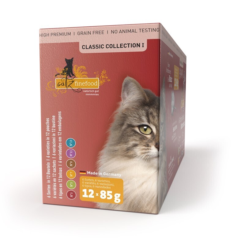 Catz finefood Nassfutter Catz finefood Multipack 12x85g Multipack 1