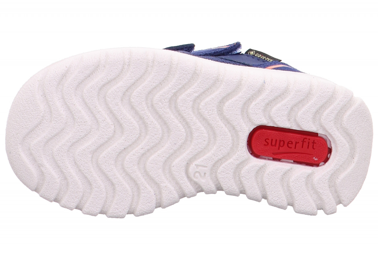 SPORT7 MINI - Blau/OrangeSneaker low mit Klettverschluss