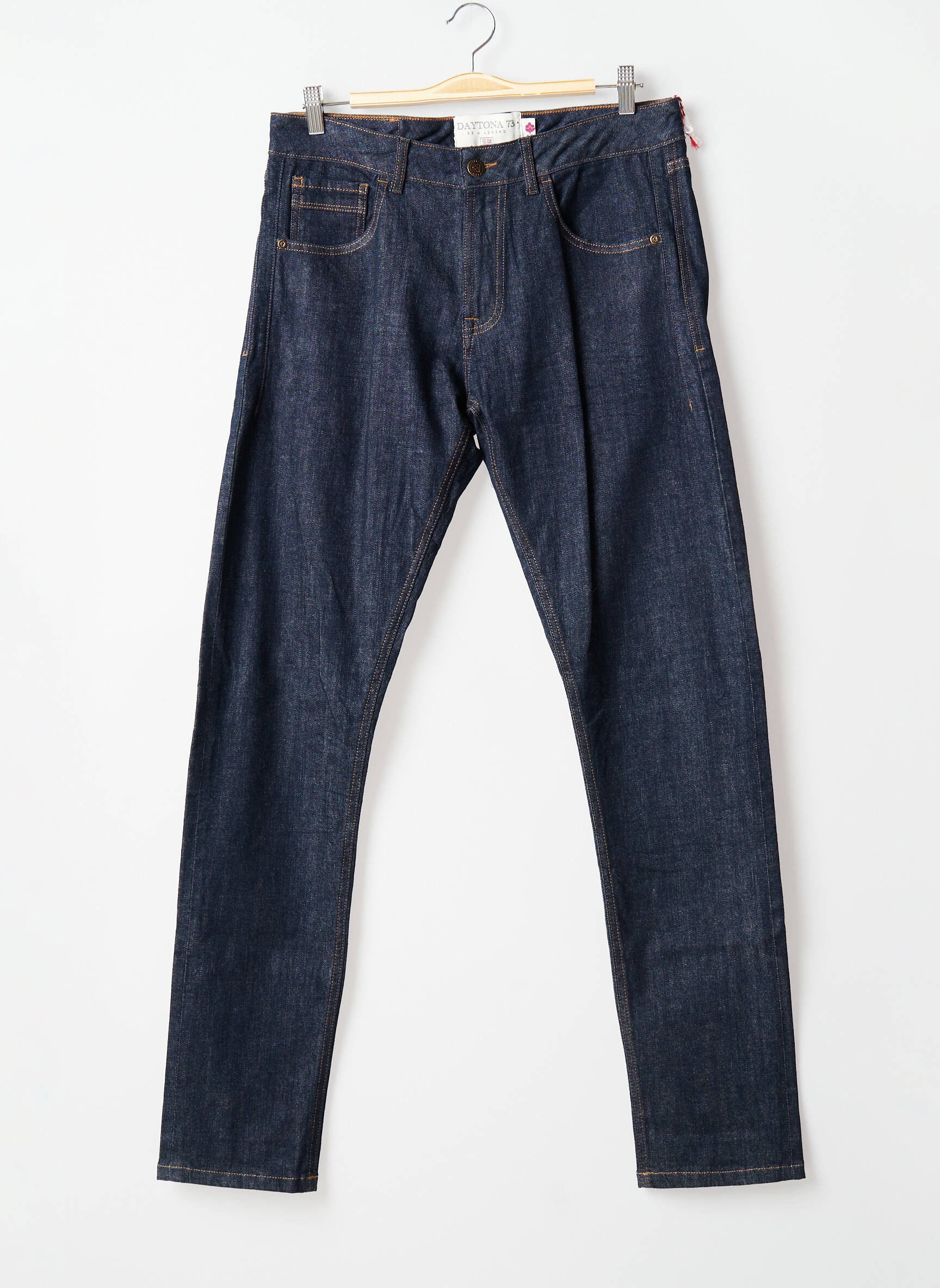 Daytona Jeans Coupe Slim Femme couleur bleu