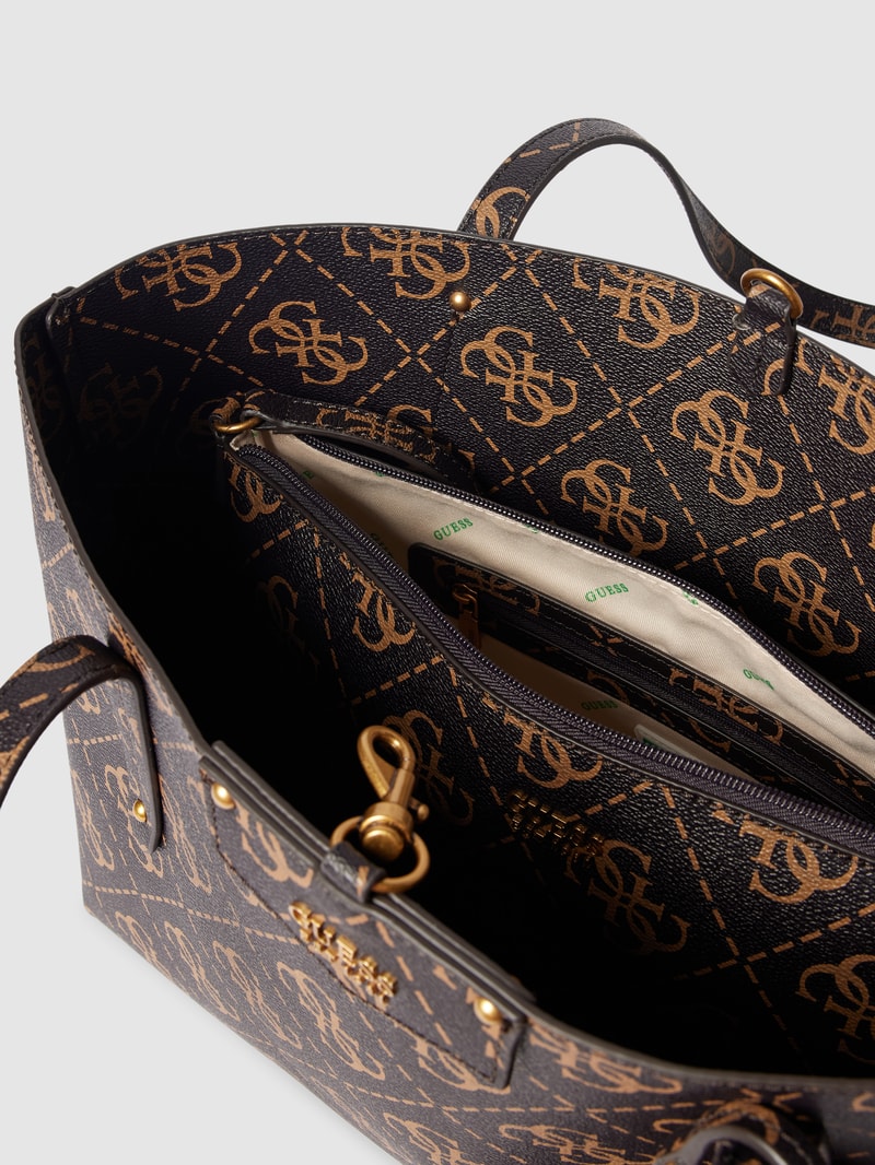 Tote Bag mit herausnehmbarer Innentasche Modell 'ECO' in haselnuss braun