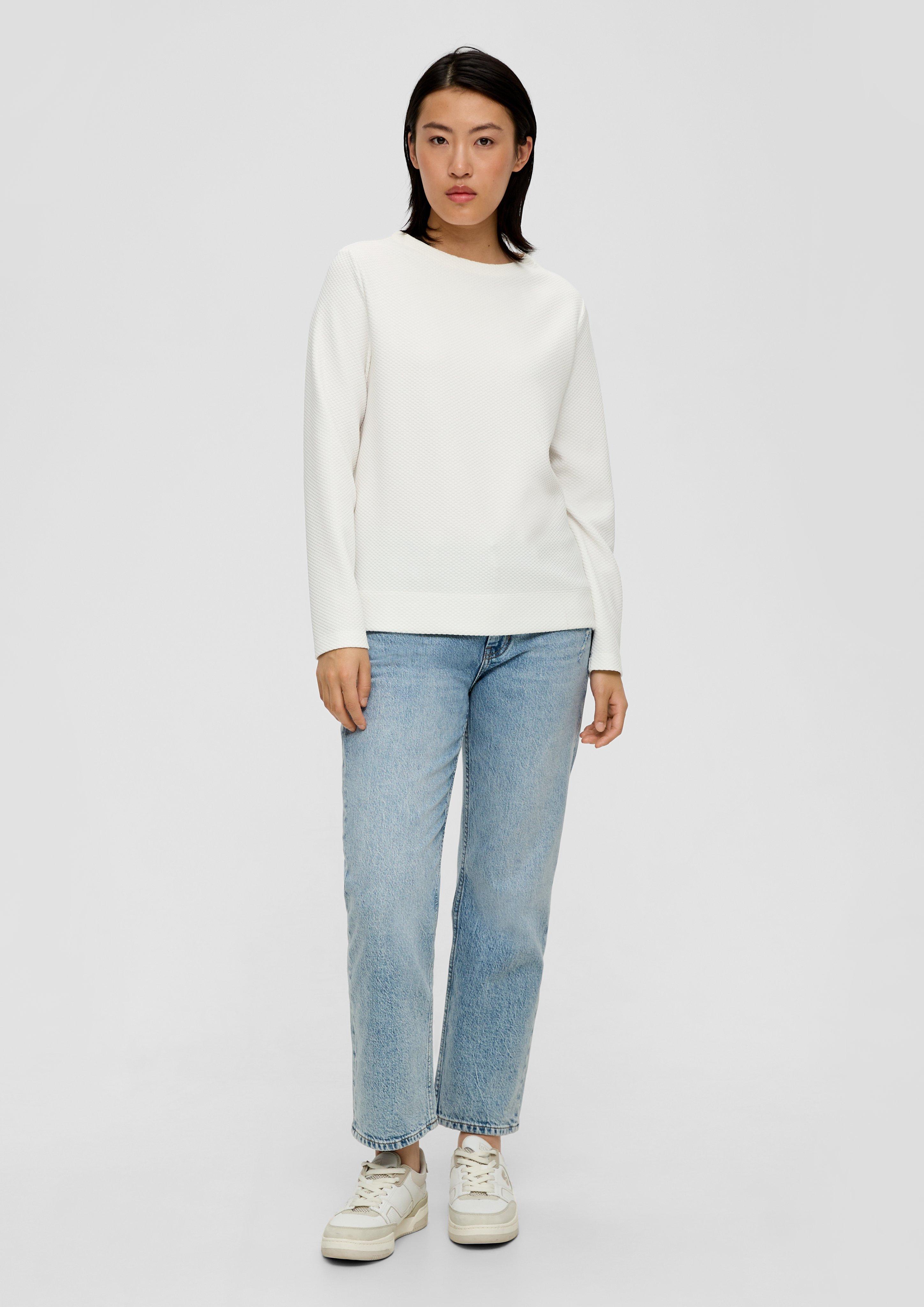 Jacquard-Pullover aus Viskosemix  2135967-0210