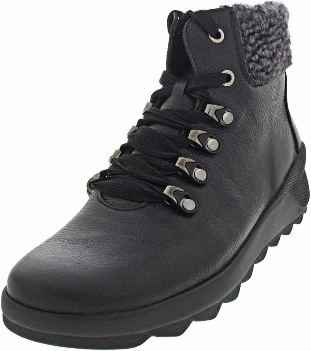 WALDLÄUFER Schnür-Stiefeletten schwarz Jasmin-H