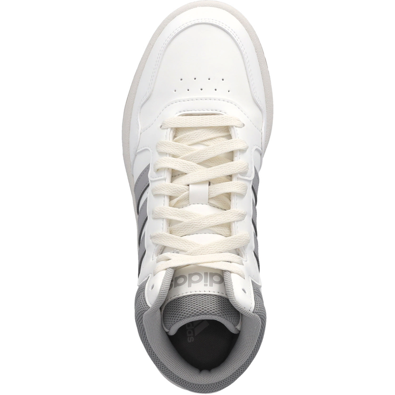 Adidas Hoops 3.0 MID W, Sneakers High, Damen, white/grey/gum4
