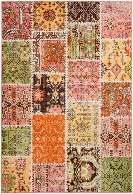 Teppich Ruzica-404, calo-deluxe, rechteckig, Höhe: 6 mm, Flachgewebe, Vintage Design, Wohnzimmer