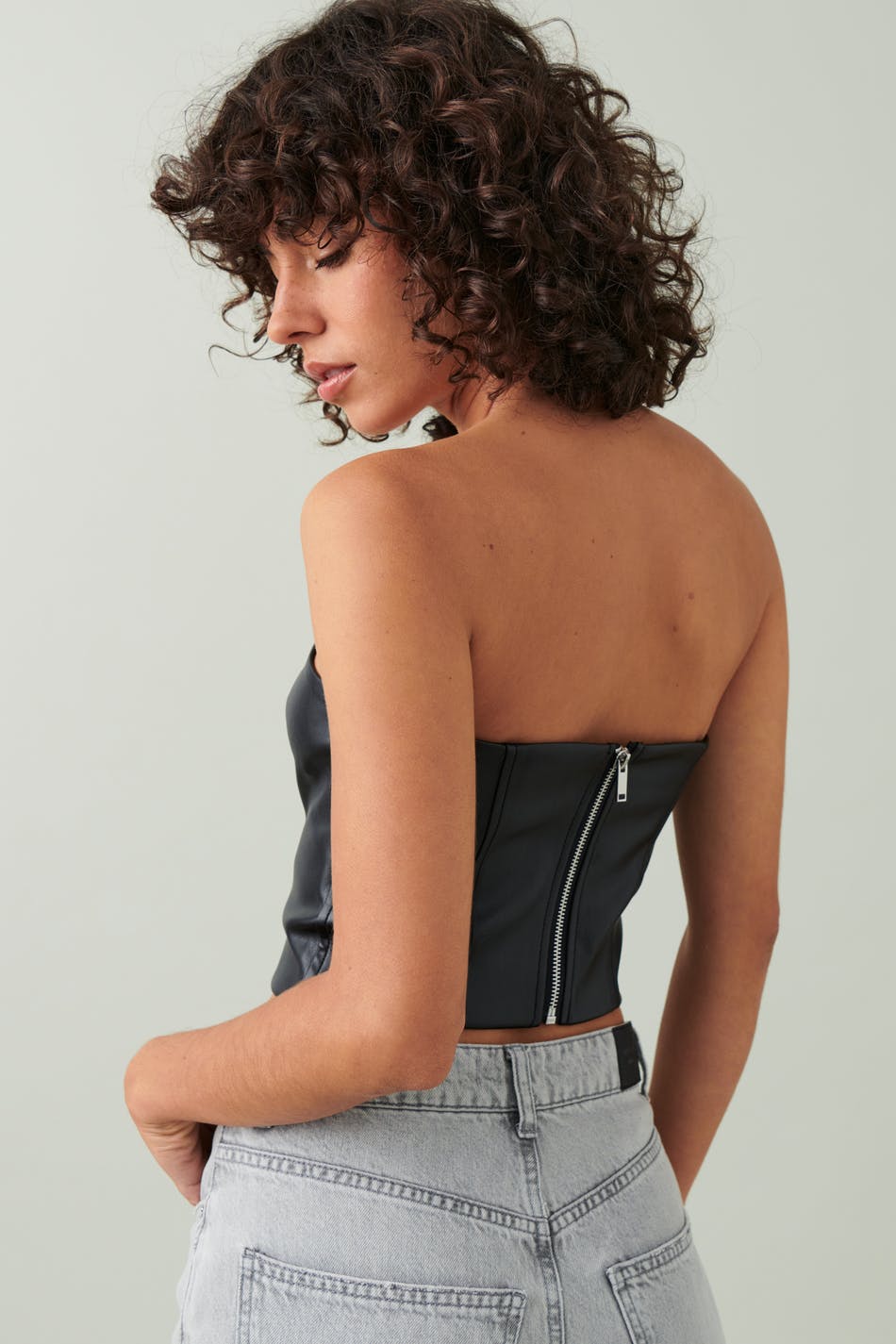 Pu tube top