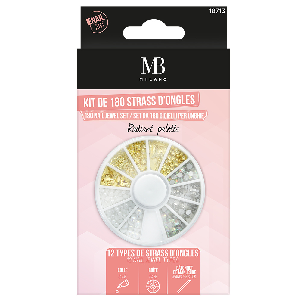 Mb Milano KIT STRASS D ONGLES KIT STRASS