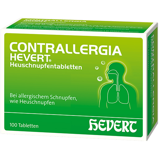 CONTRALLERGIA Hevert Heuschnupfentabletten  100 St  Tabletten