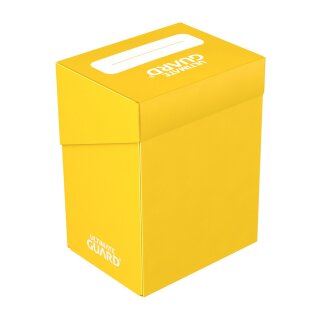 Ultimate Guard Kartenbox Card Case 80+ Gelb