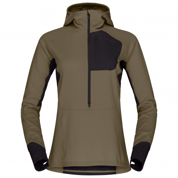 Norrøna - Women's Senja Warm1 Hood - Laufshirt