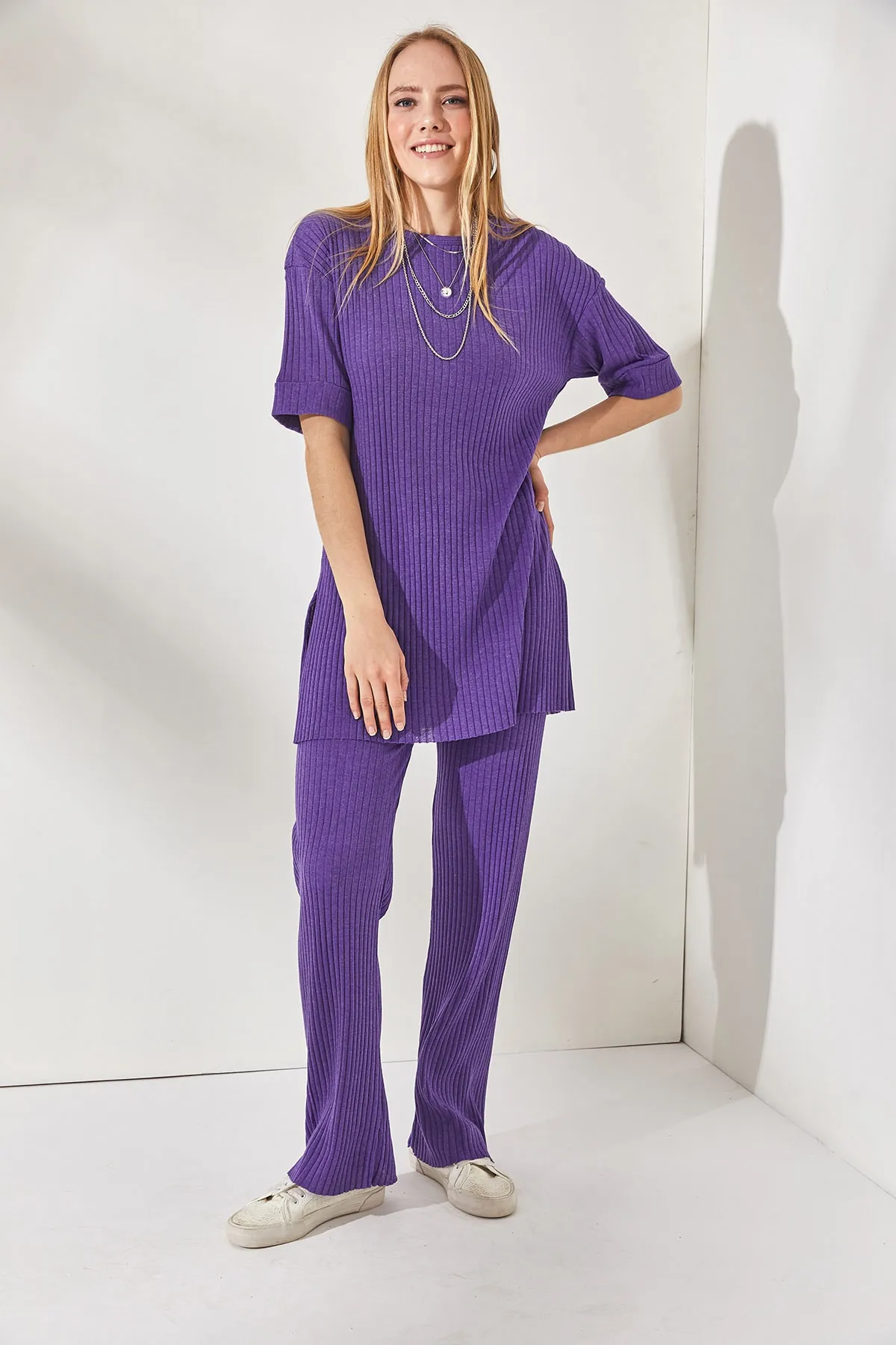 Olalook  Zweiteiler - Lila - Regular Fit