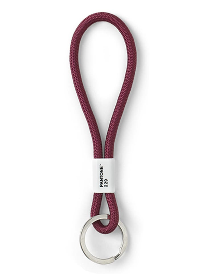 COPENHAGEN.DESIGN Schlüsselanhänger in Aubergine - (L)18 cm günstig kaufen onesize