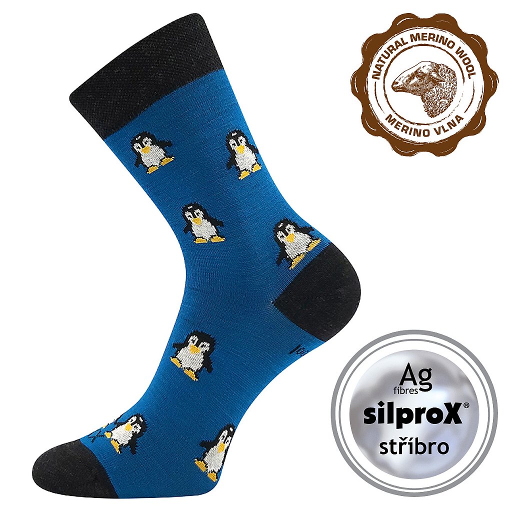 Voxx Snow White Blue Socken, 1 Paar