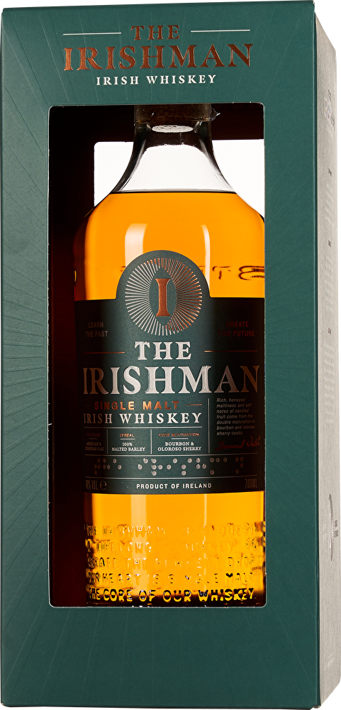 Irishman Irish Whiskey Single Malt 0,7 Liter im Geschenkkarton