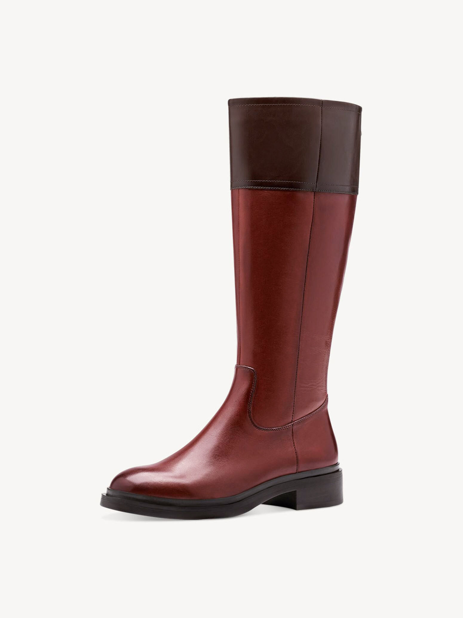 Bottes en cuir - marron