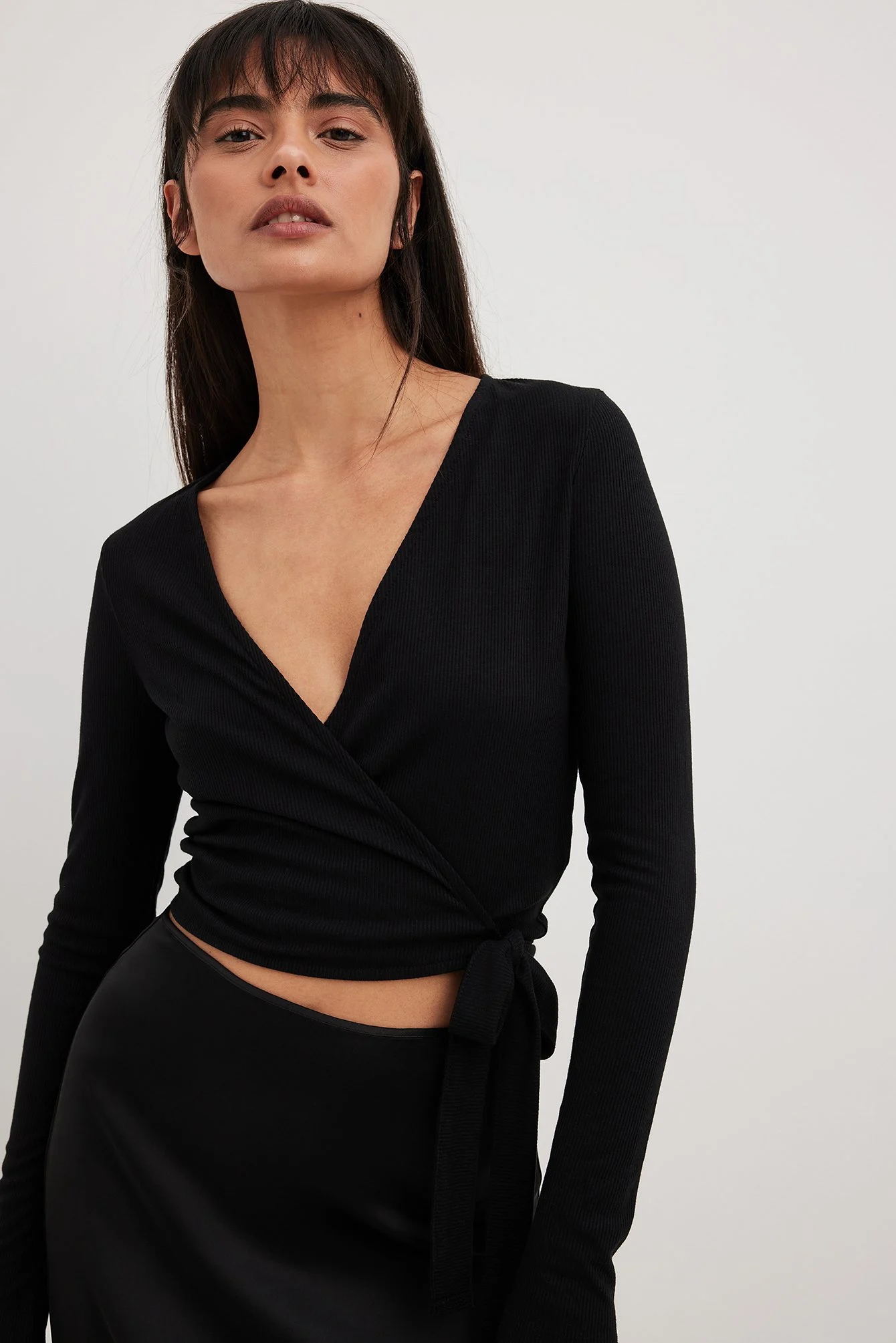 Recyceltes Wrap-Top