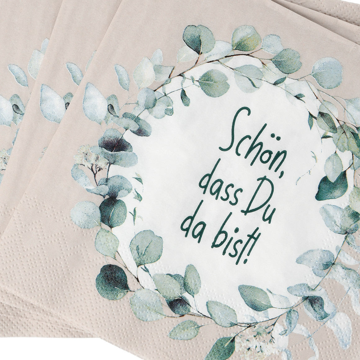 20 Servietten mit Print