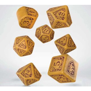 Harry Potter - Gryffindor Modern Dice Set - Gold (7)