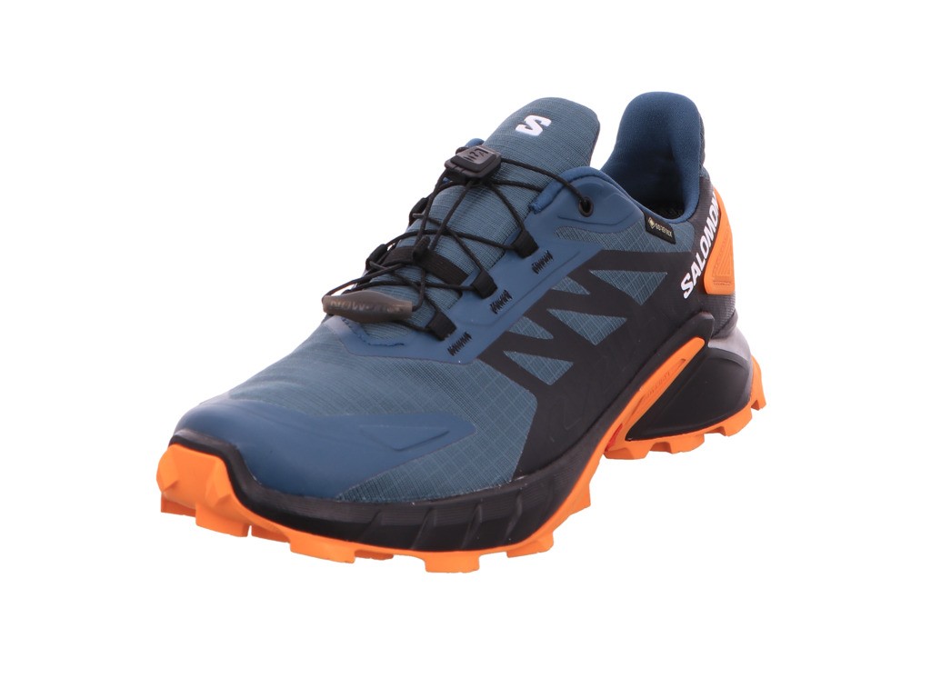 SALOMON Freizeit Schnürer blau Supercross 4 GTX